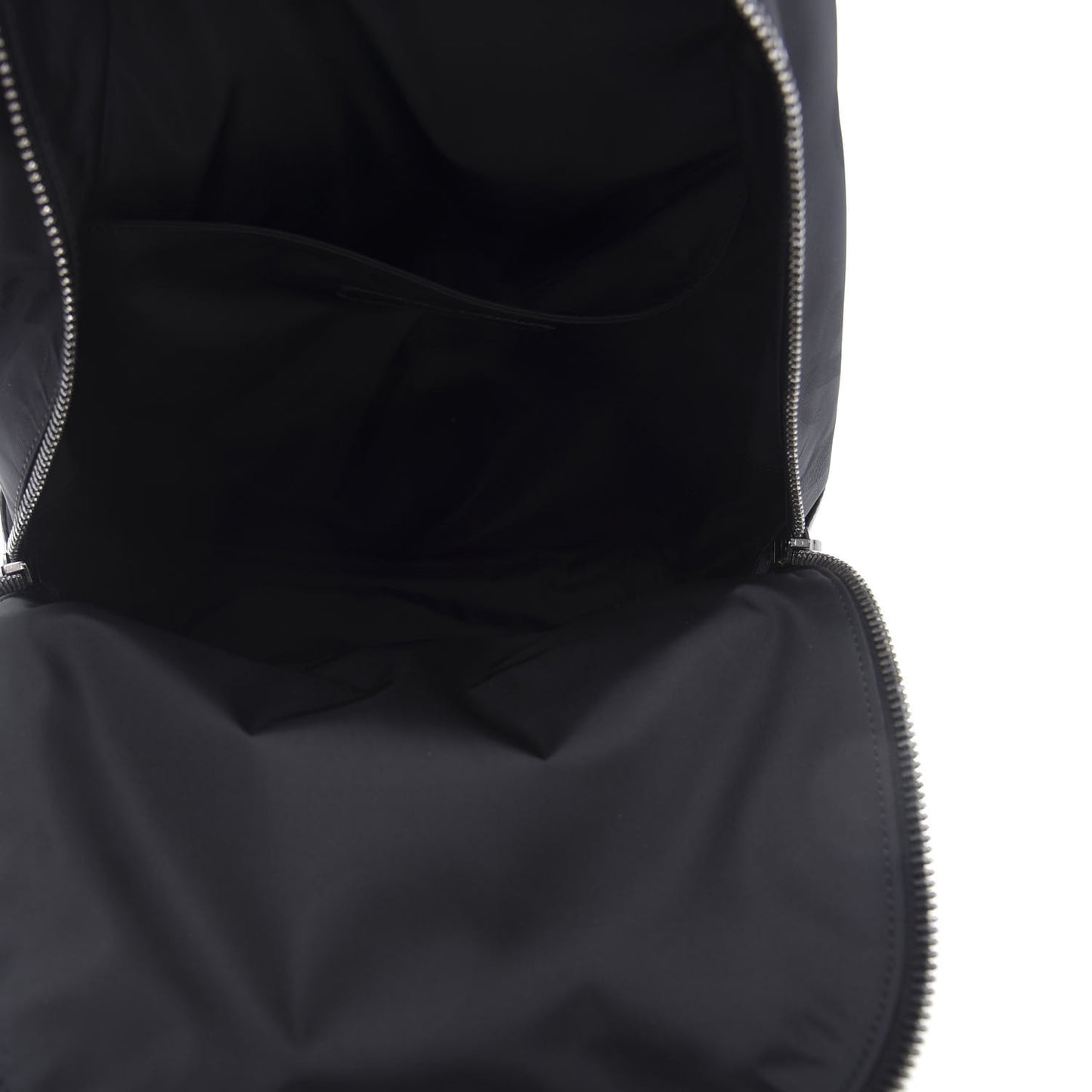 Nylon Camouflage Backpack Black
