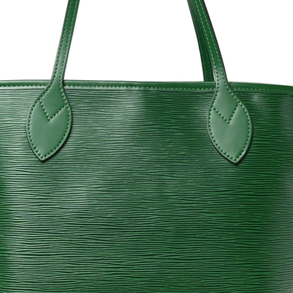 Louis Vuitton Epi Neverfull MM Borneo Green 8 of 10
