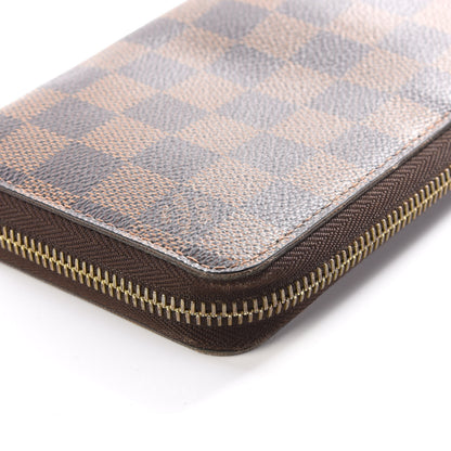 Louis Vuitton Damier Ebene Zippy Wallet 7 of 12