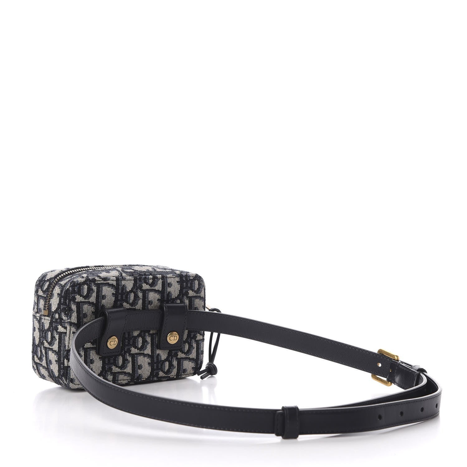 Christian Dior Oblique Belt Pouch Blue 3 of 10