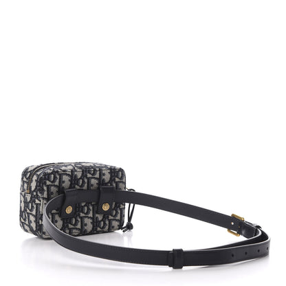 Christian Dior Oblique Belt Pouch Blue 3 of 10