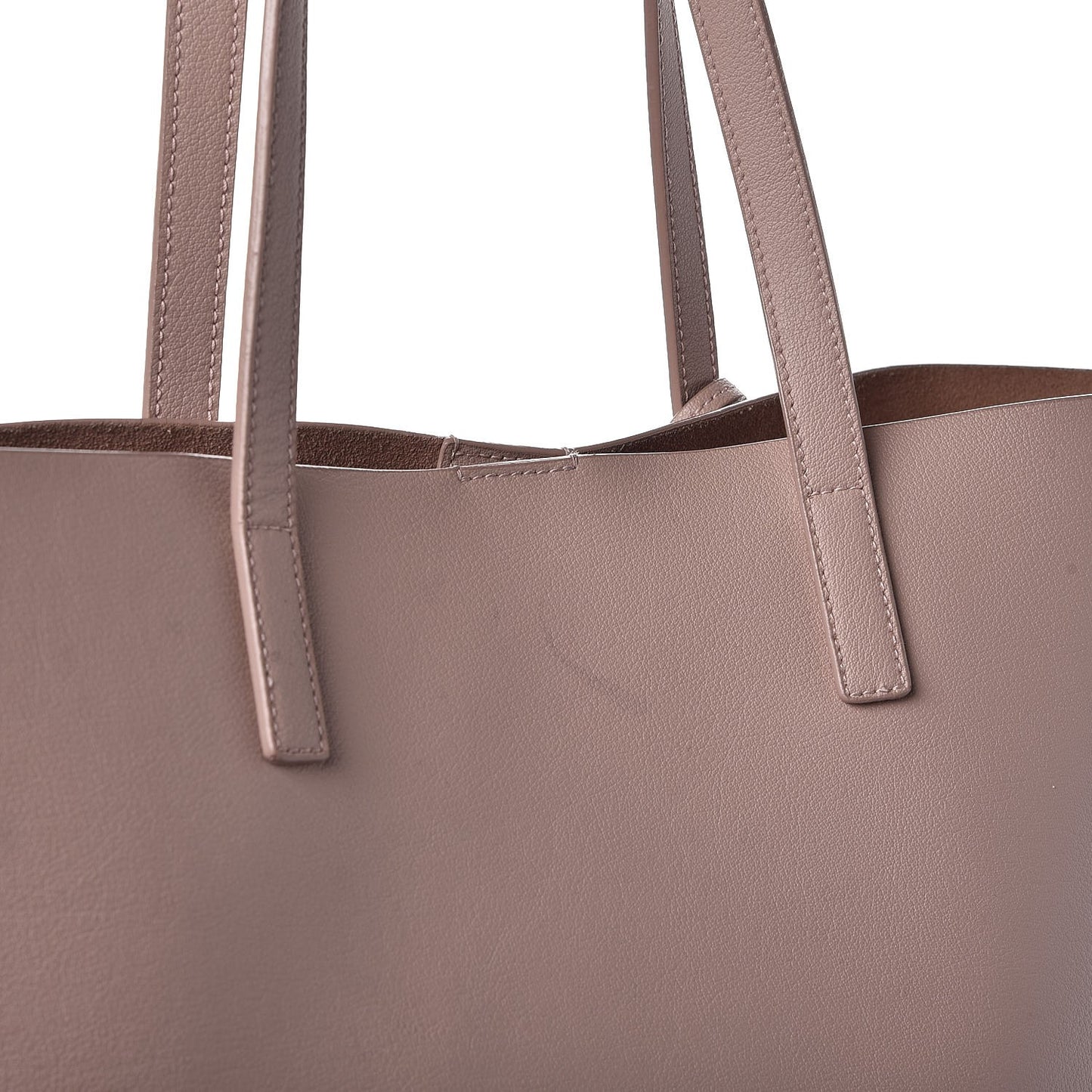 Calfskin Medium Shopping Tote Rose Antic