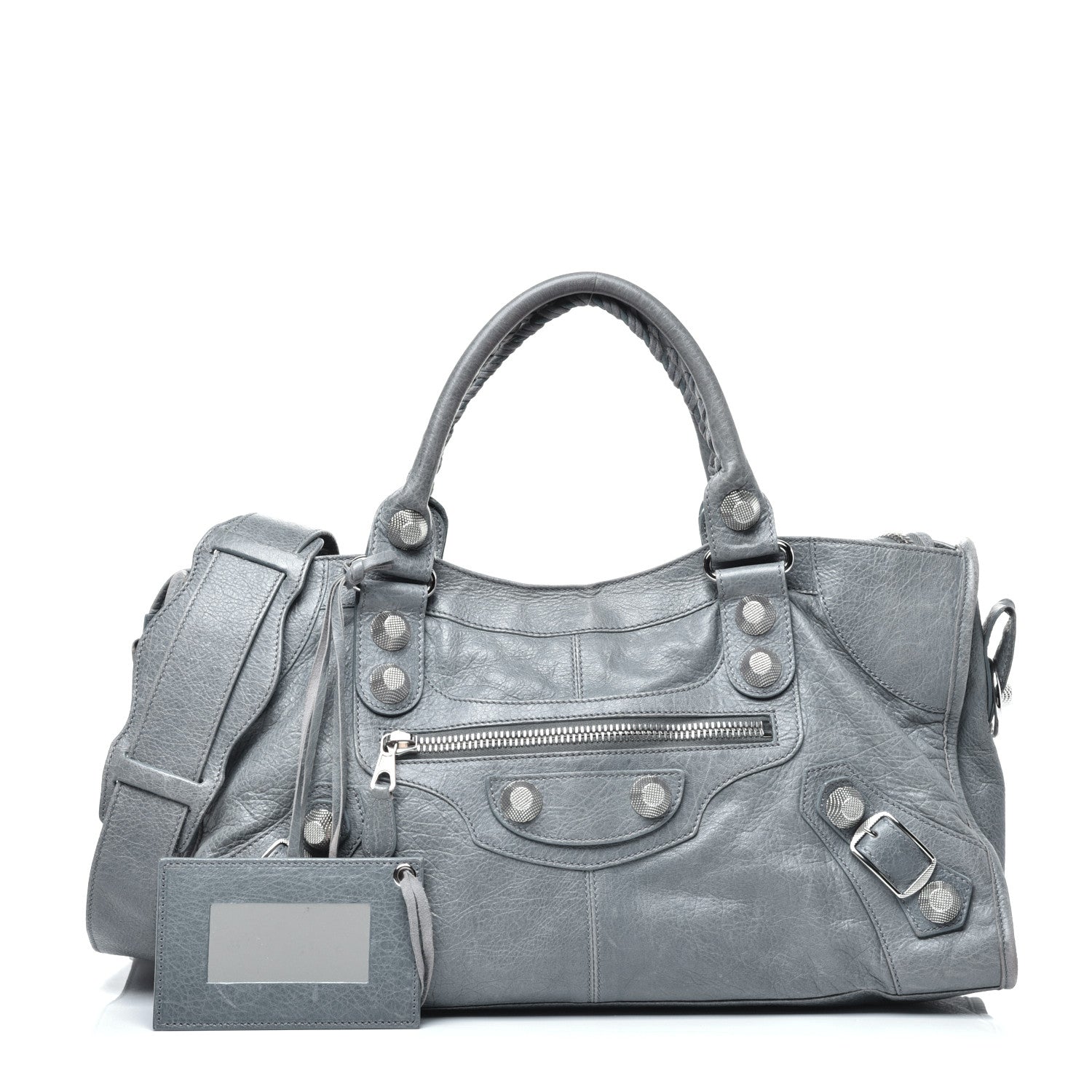 Balenciaga Agneau Giant 21 Silver Hardware Part Time Ardoise 1 of 9
