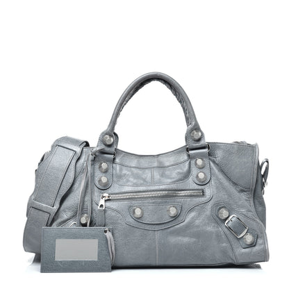 Balenciaga Agneau Giant 21 Silver Hardware Part Time Ardoise 1 of 9