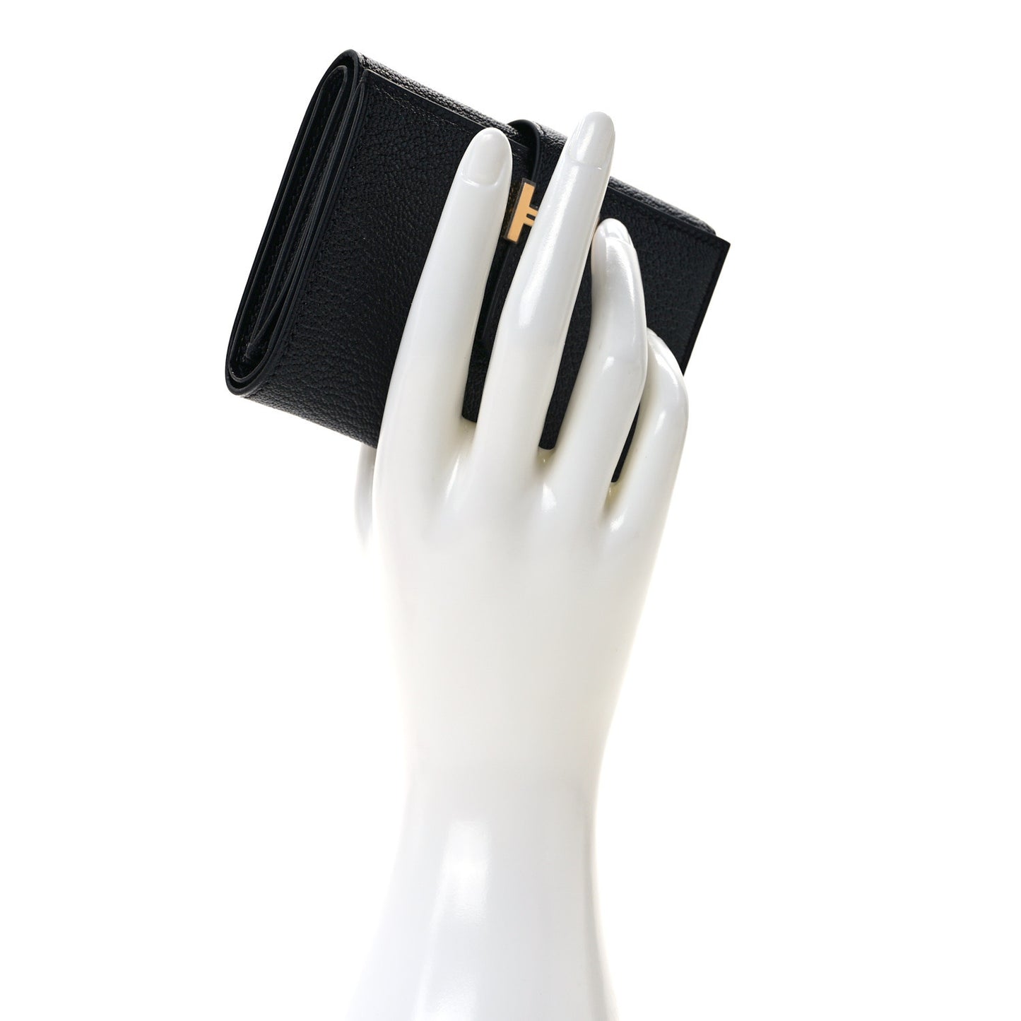 Epsom Tri-Fold Compact Bearn Wallet Black
