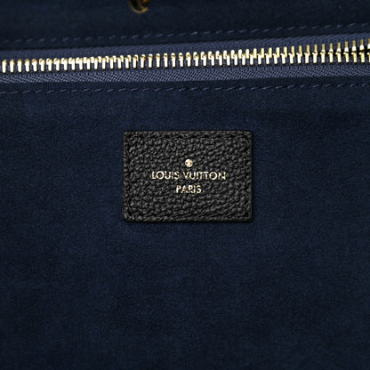 Louis Vuitton Empreinte Monogram Giant Neverfull MM Black 8 of 12