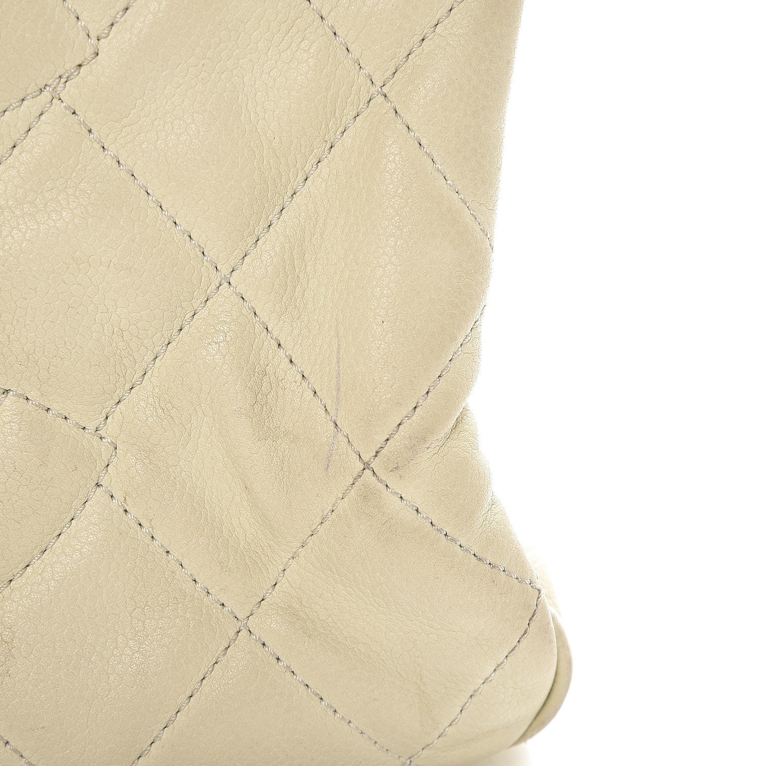 Chanel Caviar CC Timeless Soft Tote Off White 17 of 18