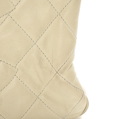 Chanel Caviar CC Timeless Soft Tote Off White 17 of 18