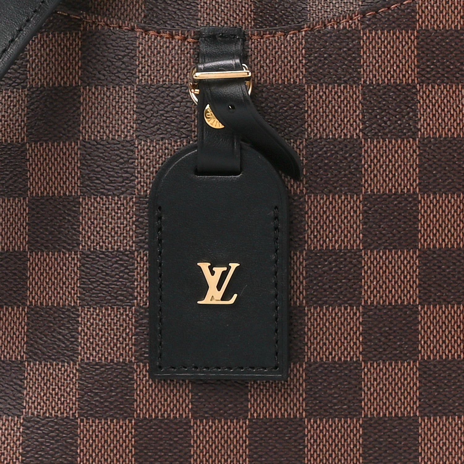 Louis Vuitton Damier Ebene Odeon PM Black 9 of 12