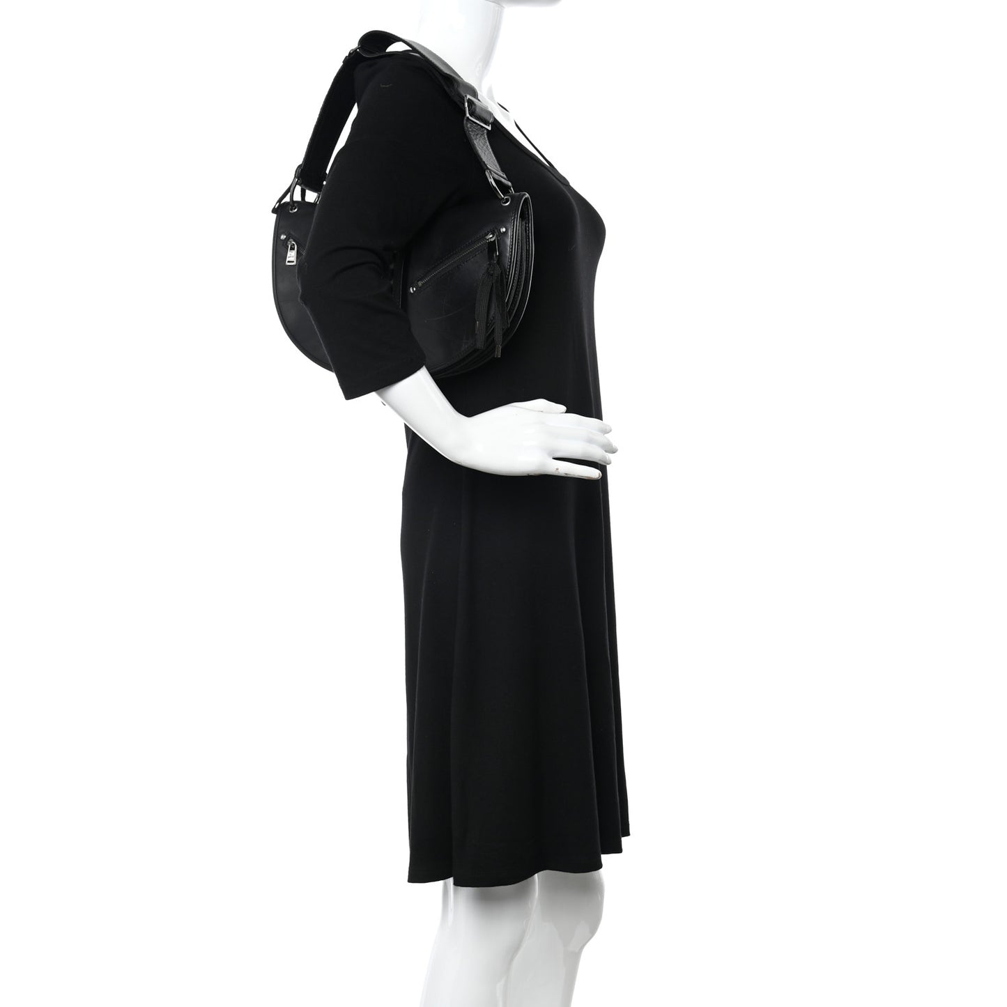 Lambskin Admit It Hobo Black