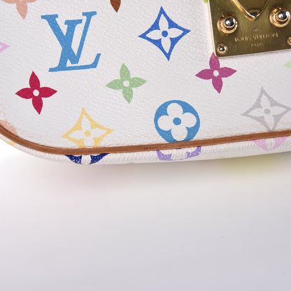 Louis Vuitton Monogram Multicolor Sologne White 10 of 15