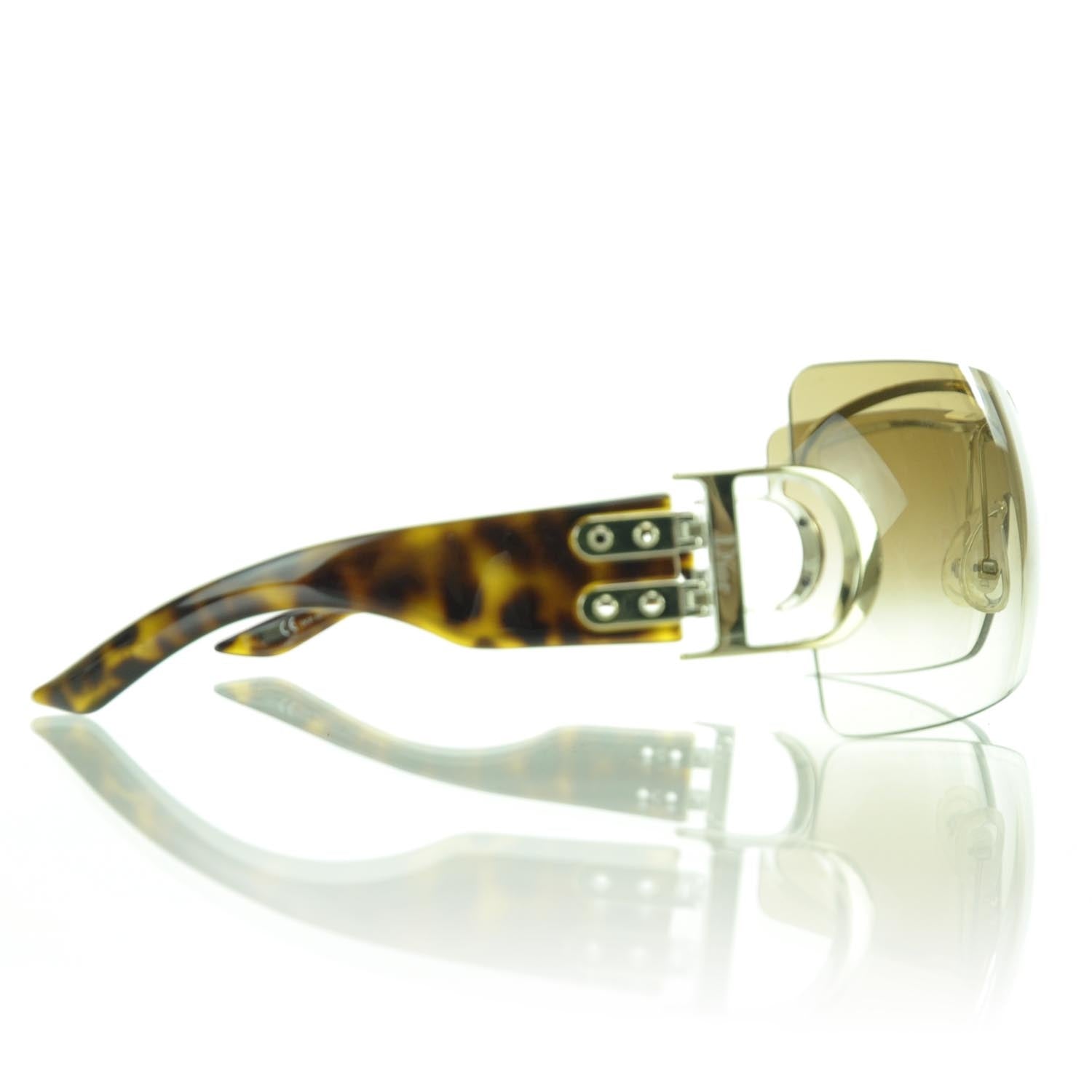 Christian Dior Tortoise Airspeed 1 Sunglasses 3 of 8