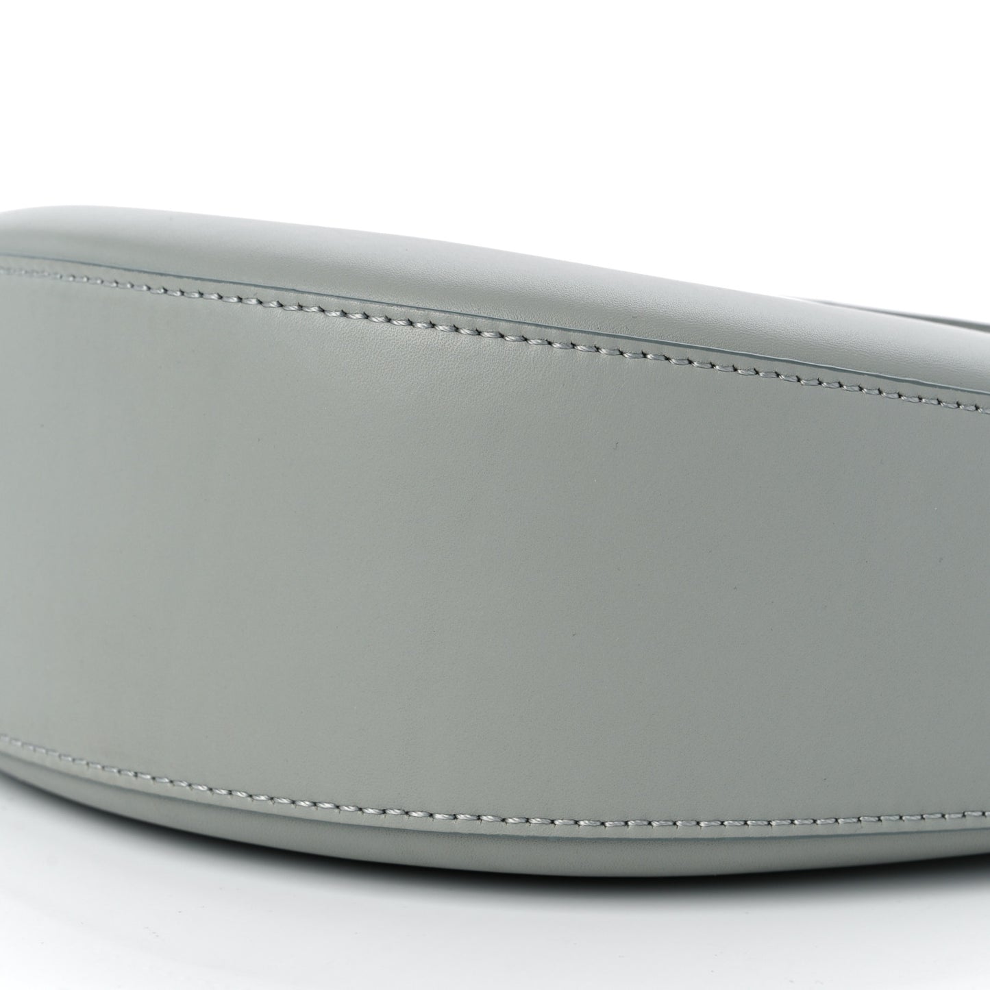 Satin Calfskin Jacquard Luna Bag Ash Grey
