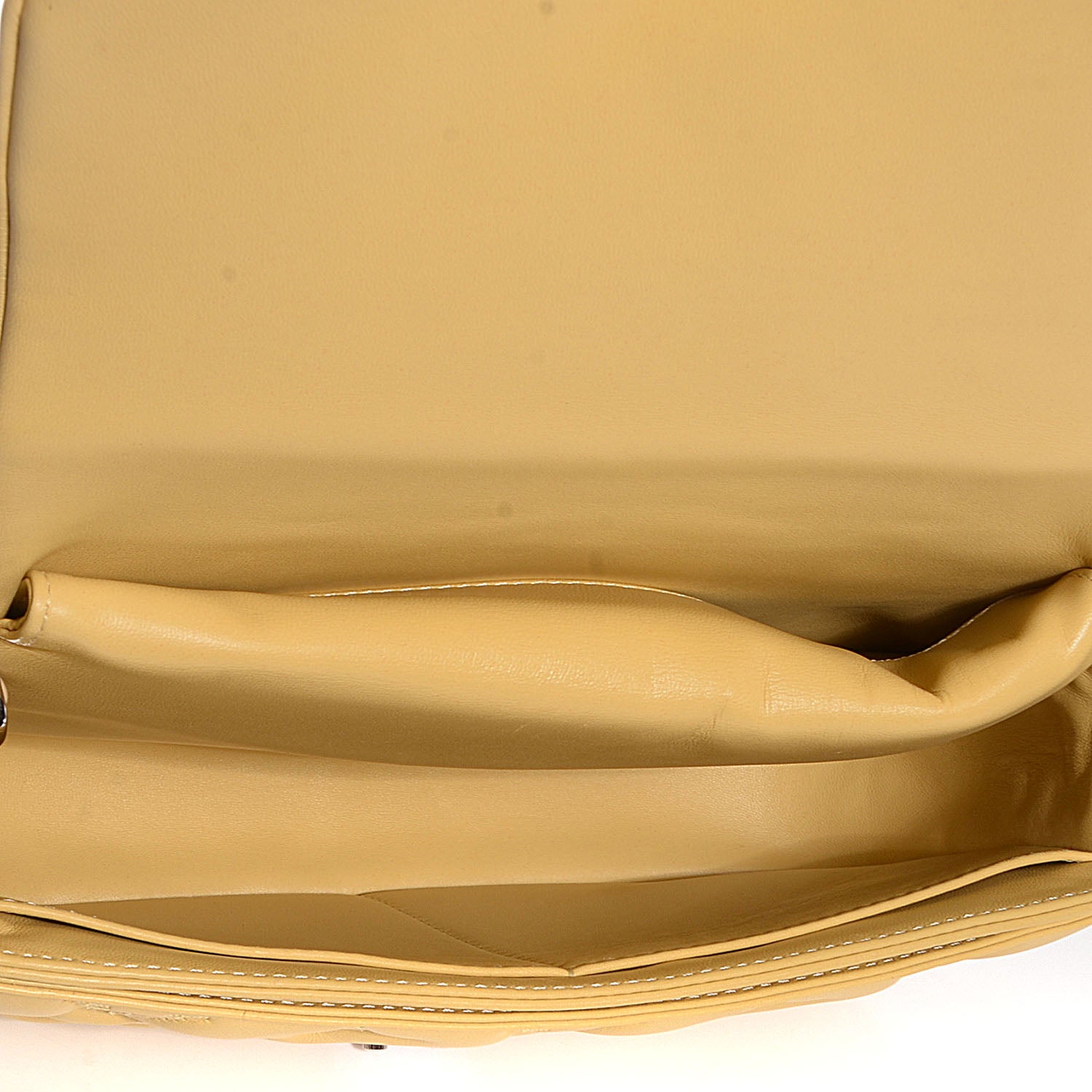 Louis Vuitton Lambskin Mama Broderie Pochette Jaune Pale 8 of 13