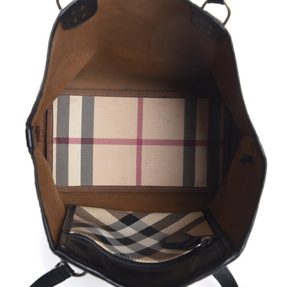 Burberry Nova Check Tote Black 5 of 12