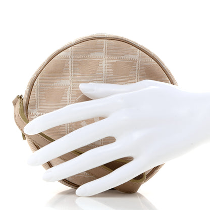 Chanel Nylon Travel Wristlet Beige 2 of 8