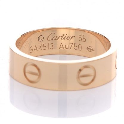 Cartier 18K Yellow Gold 5.5mm LOVE Ring 55 7.25 4 of 5
