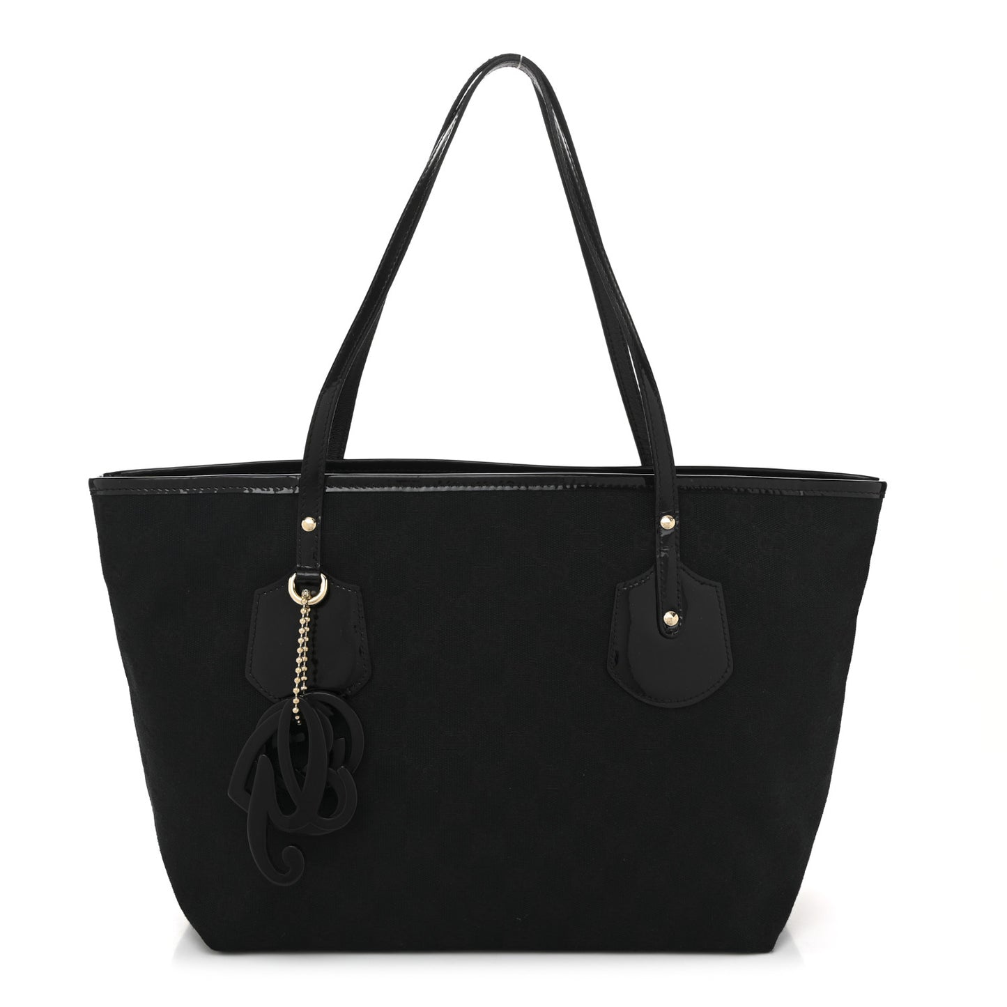 Patent Monogram Small Jolie Tote Black