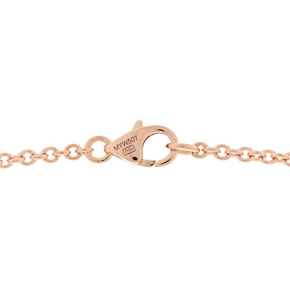 Cartier 18K Pink Gold Interlocking LOVE Necklace 4 of 5