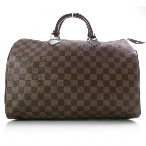 Louis Vuitton Damier Ebene Speedy 35 1 of 9
