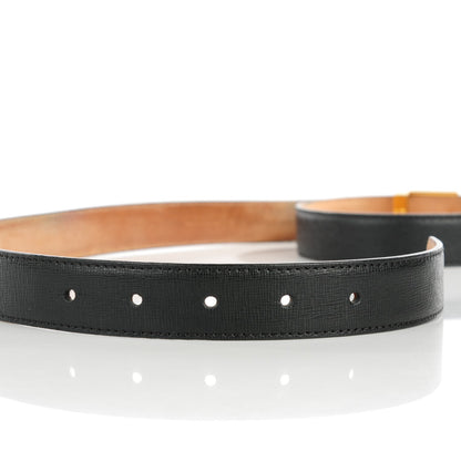 Fendi Vitello Elite FF Buckle Belt 90 36 Black 6 of 7