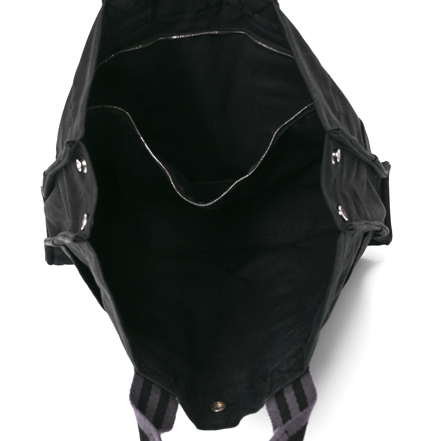 Hermes Canvas Fourre Tout MM Black 5 of 11