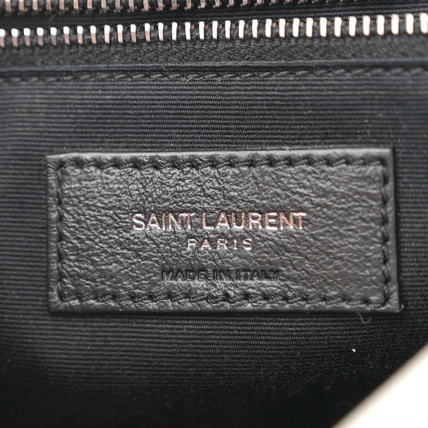 Saint Laurent Crinkled Calfskin Matelasse Monogram Medium Niki Chain Satchel Dirty White 6 of 13