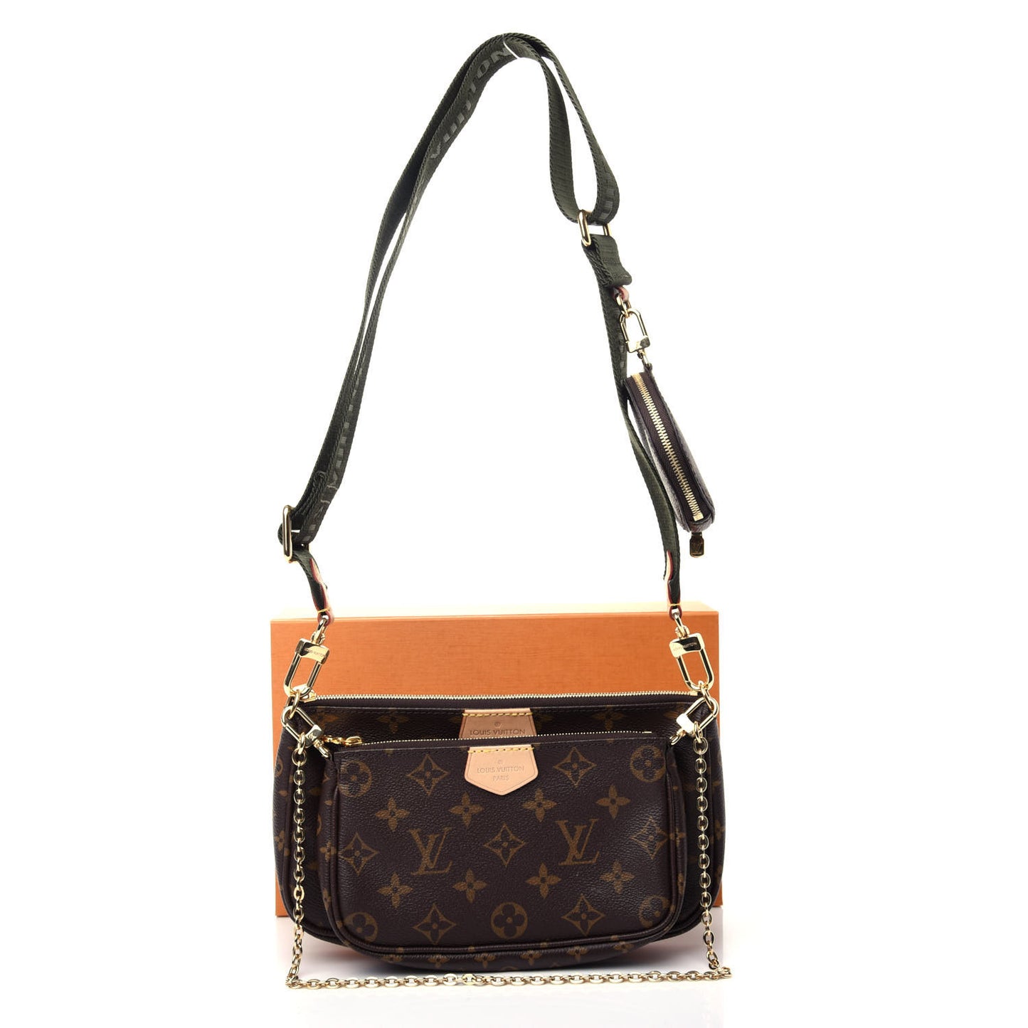 Monogram Multi Pochette Accessories Kaki