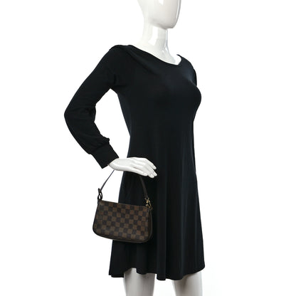 Louis Vuitton Damier Ebene Navona Pochette Accessories 2 of 9