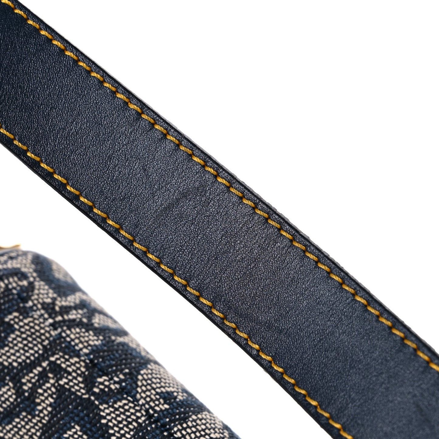 Monogram Saddle Bag Blue
