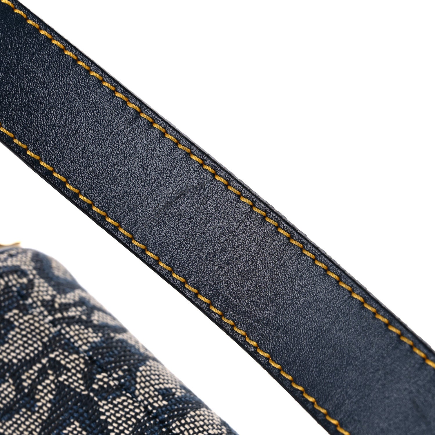 Christian Dior Monogram Saddle Bag Blue 16 of 18