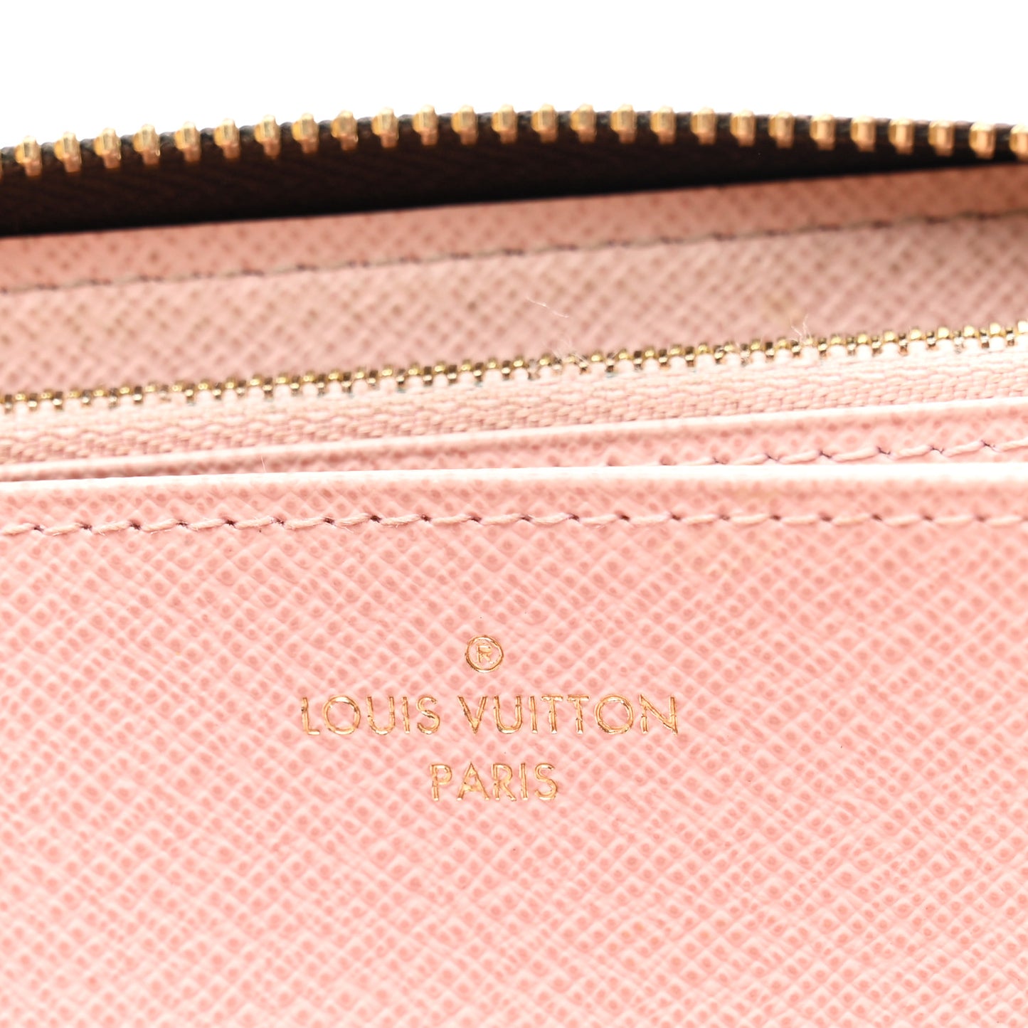 Monogram Zippy Wallet Rose Ballerine