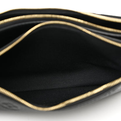 Louis Vuitton Empreinte Monogram Liv Pochette Black 6 of 11