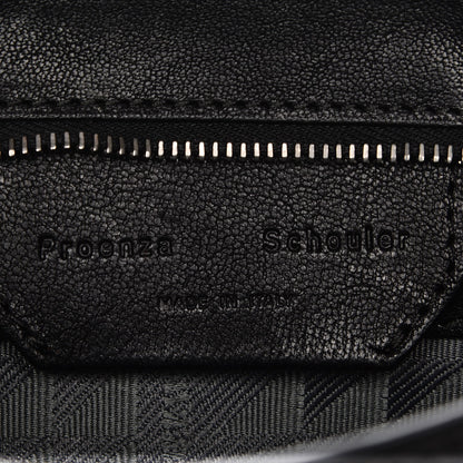 Proenza Schouler Lambskin Fringe PS1 Crossbody Pouch Black 7 of 8