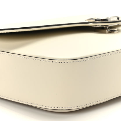 Gucci Senna Calfskin Petite GG Top Handle Shoulder Bag Mystic White 8 of 9