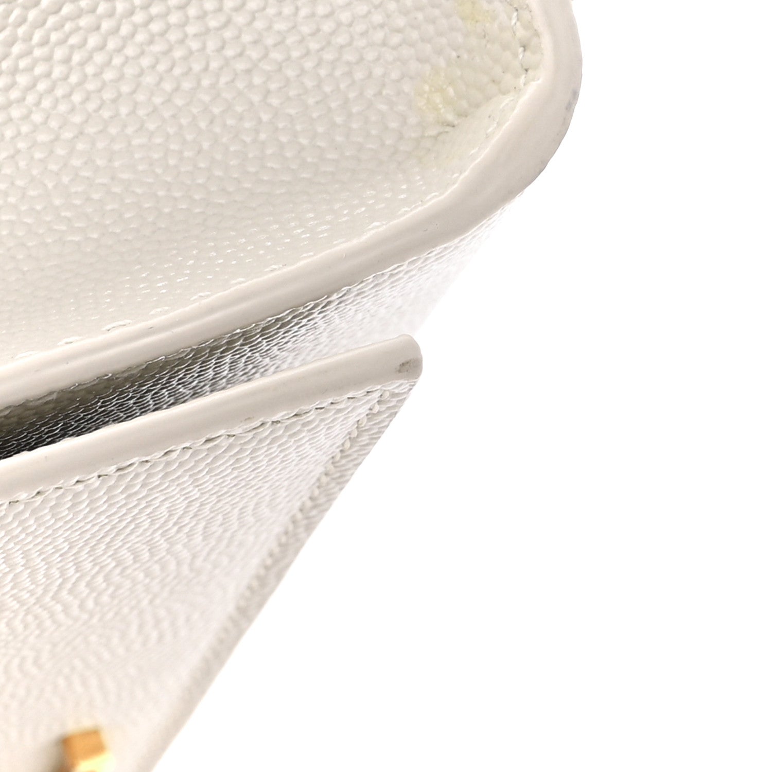 Saint Laurent SAINT LAURENT Grain De Poudre Small Monogram Kate Satchel Crema Soft 12 of 12