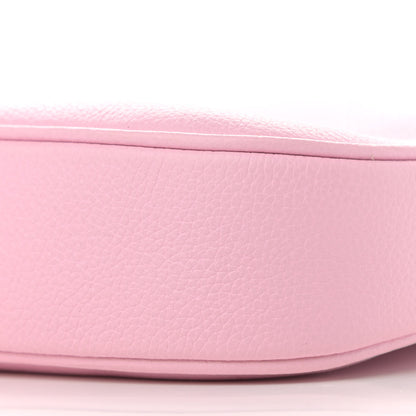 Versace Calfskin La Medusa Small Hobo Crossbody Pink 9 of 10