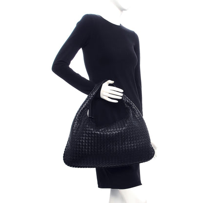 Bottega Veneta Nappa Intrecciato Large Veneta Hobo Nero Black 2 of 8