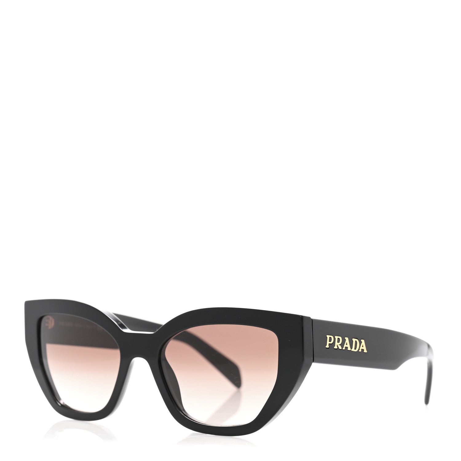 Prada Acetate Sunglasses SPR A09 Black 1 of 8