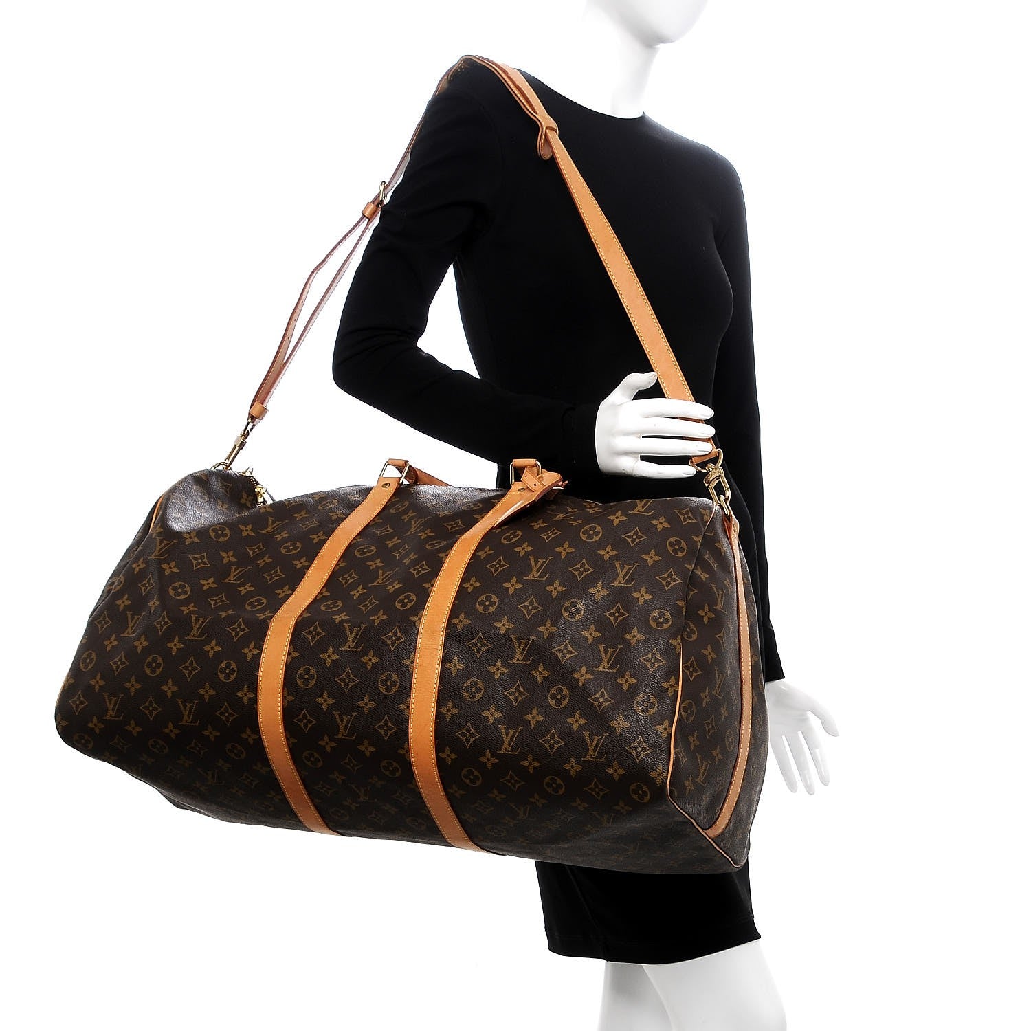 Louis Vuitton Monogram Keepall Bandouliere 60 2 of 17