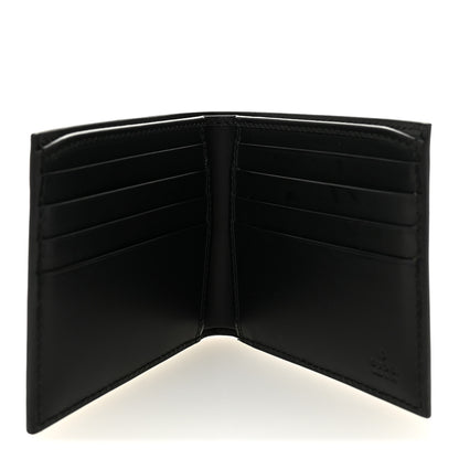 Gucci Vitello Bi-Fold Gomma Wallet Black 5 of 8