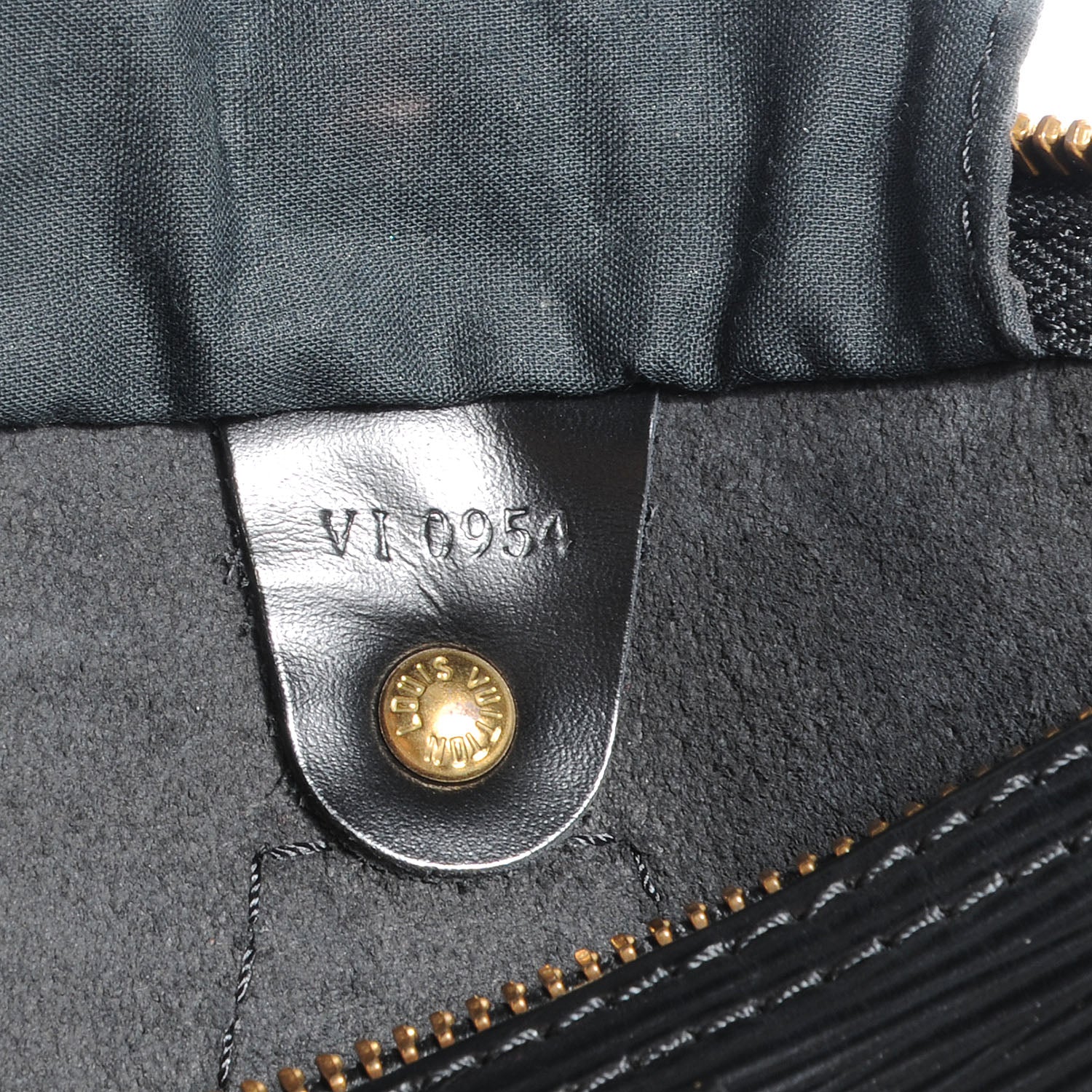 Louis Vuitton Epi Speedy 25 Black 8 of 8