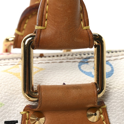 Louis Vuitton Monogram Multicolor Speedy 30 White 8 of 10