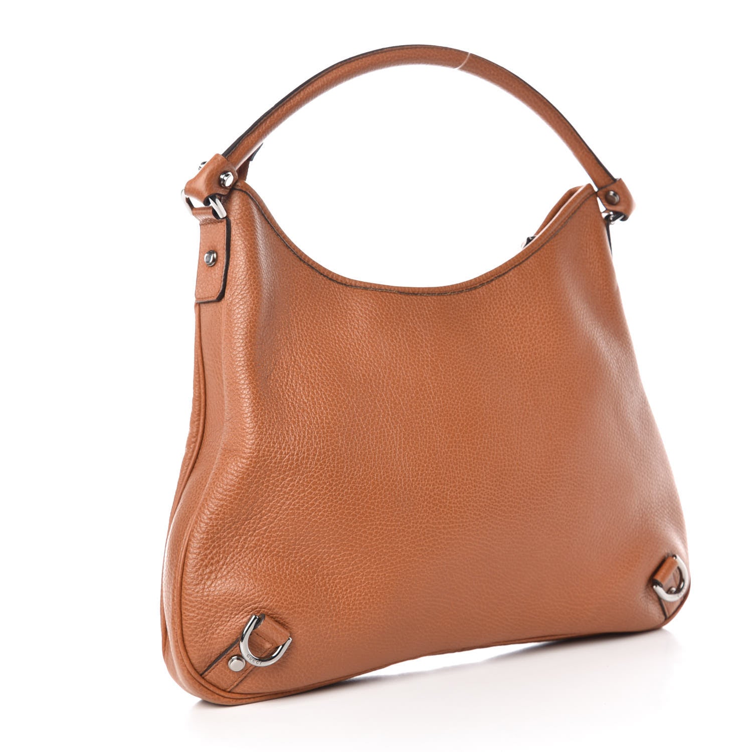 Gucci Calfskin Abbey D Ring Hobo Brown 3 of 9