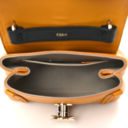 Chloe Smooth Calfskin Mini Penelope Soft Shoulder Bag Golden Yellow 5 of 9