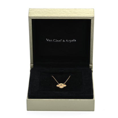 Van Cleef & Arpels 18K Yellow Gold Vintage Alhambra Pendant Necklace 6 of 6