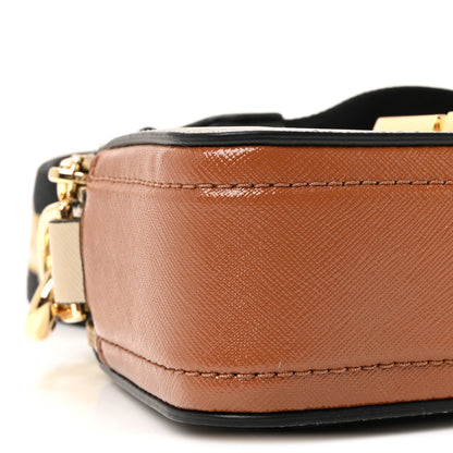 Marc Jacobs Saffiano Small Snapshot Camera Bag Sandcastle 8 of 9