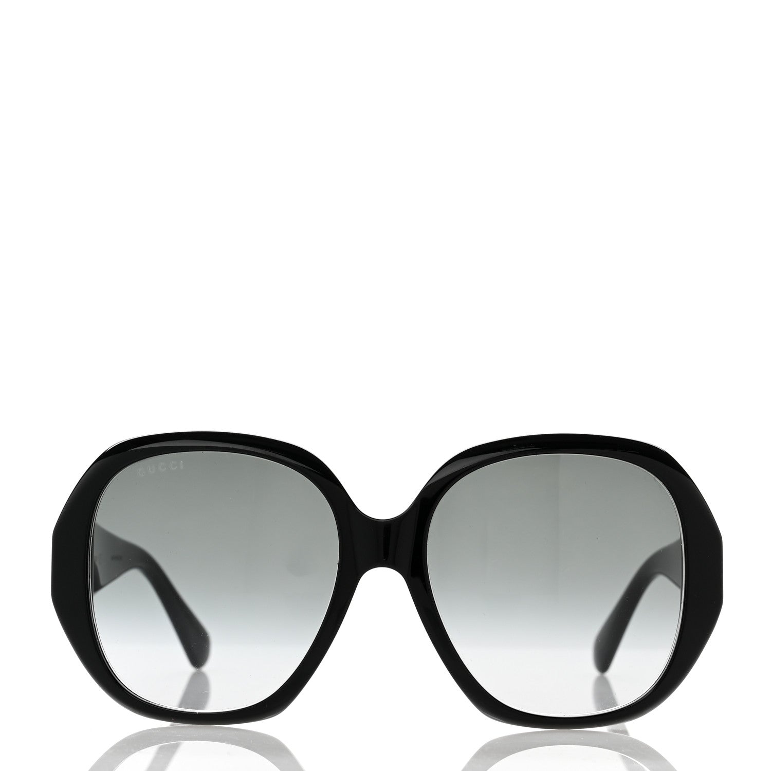 Gucci Acetate Round Frame Sunglasses GG0796S Black 2 of 8