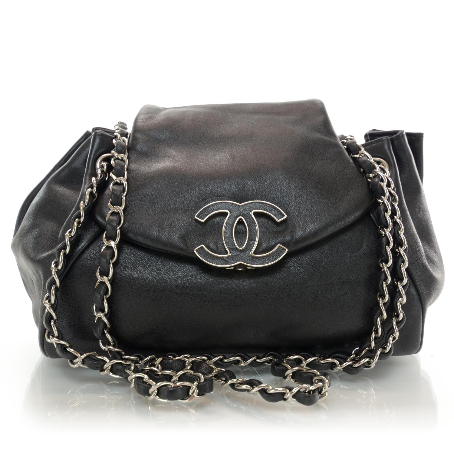 Chanel Lambskin Sensual Flap Black 1 of 7