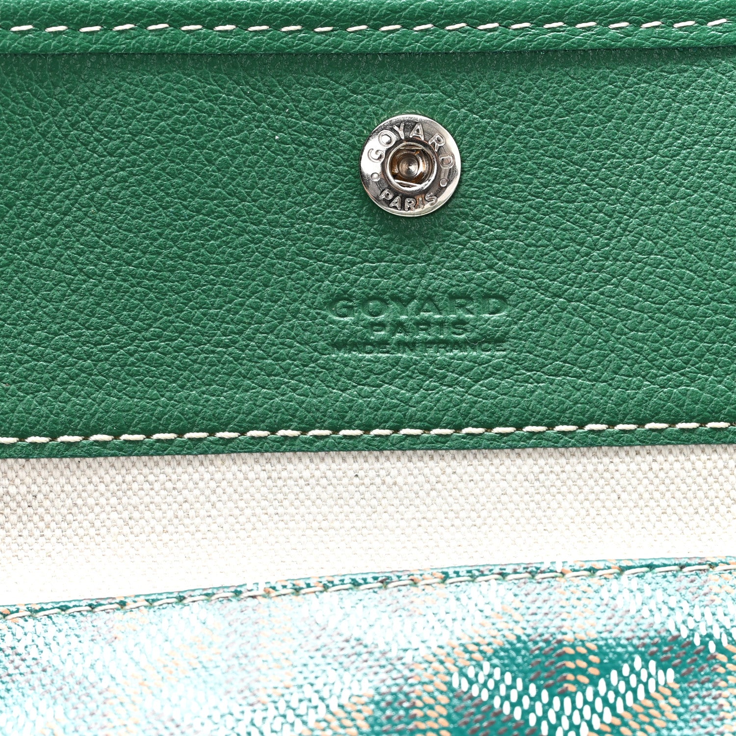Goyard Goyardine Saint Louis GM Green 7 of 11